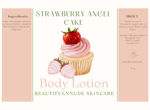 Strawberry Angel Cake Body Lotion